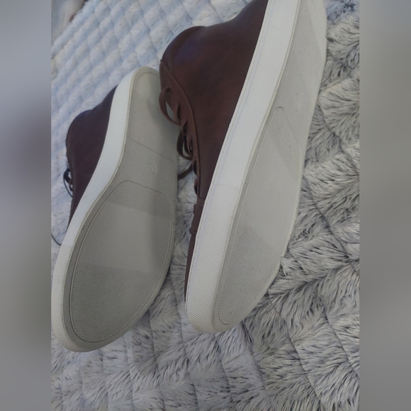 Nwot Goodfellow & Co 11.5 Landry high top Sneaker brown - Picture 3 of 7